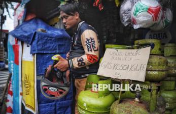 In Picture: Gas Elpiji 3 Kg Masih Langka di Jakarta