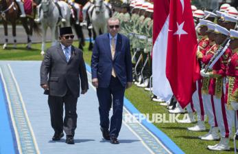 Tersentuh dengan Keramahan Indonesia, Erdogan akan Sambut Prabowo dengan Parade Kuda