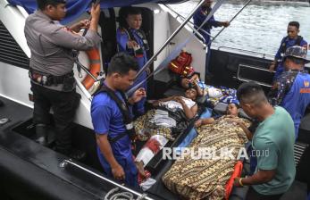 In Picture: Kapal Speedboat Basarnas Ternate Meledak, Dua Orang Meninggal dan Satu Jurnalis Hilang