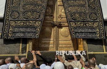 Jamaah Haji Padati Masjidil Haram untuk Melaksanakan Tawaf Ifadah