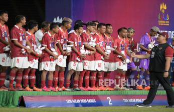 Indonesia Raih Perak Sepak Bola CP