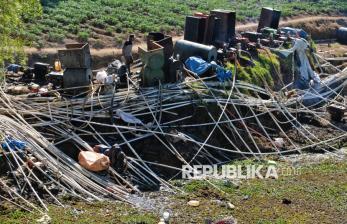 Kemarau Panjang, Ratusan Petani Dieng Berjuang Mendapatkan Air