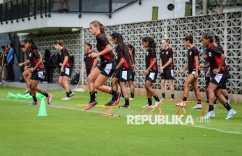 In Picture: Melihat Persiapan Timnas Putri Indonesia Jelang Kualifikasi Piala Asia Wanita 2026