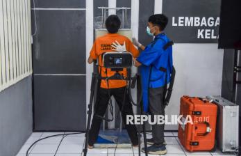 Ratusan Warga Binaan Lapas Ciamis Jalani Skrining TBC