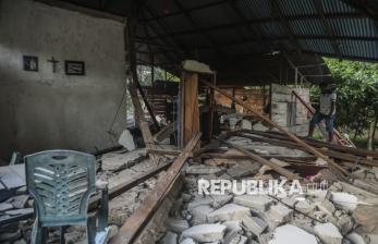 Pascagempa Maluku Utara, Puluhan Rumah dan Tempat Ibadah di Ternate Rusak Berat
