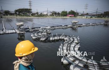 In Picture: PLTS terapung Tambaklorok Mampu Produksi 787.400,60 kWh Listrik Ramah Lingkungan