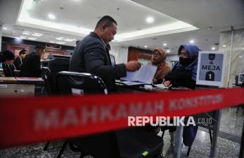 In Picture: MK Buka Pendaftaran Gugatan Hasil Pilkada 2024