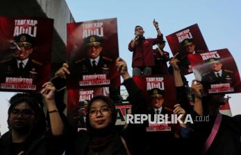 Mahasiswa Demo di Gedung Jampidsus, Tuntut Dugaan Korupsi Diusut Tanpa Tebang Pilih