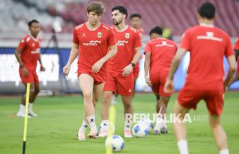 Jelang FIFA Matchday, Timnas Indonesia Gelar Latihan Resmi di GBK