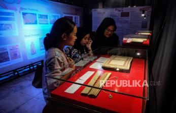 In Picture: Melihat Jejak Sejarah Kerajaan Nusantara di Pameran Imersifa