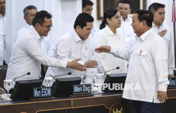 In Picture: Pimpin Sidang Kabinet Paripurna, Presiden Prabowo Puji Kinerja Kabinet Merah Putih