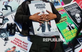 In Picture: Suara Jurnalis di Peringatan Hari Buruh Internasional