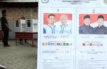 In Picture: 54 TPS di Medan Gelar Pemungutan Suara Susulan Pilkada 2024