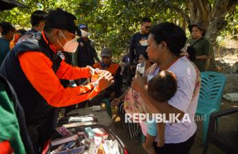 Relawan MDMC Jemput Bola Layani Kesehatan Penyintas Gempa di Manggarai Timur