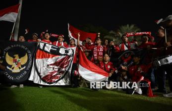 Antusiasme Suporter Garuda Muda Jelang Laga Timnas Indonesia U-17 Lawan Zambia