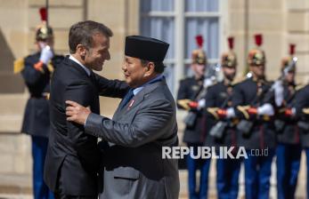 Langkah Diplomasi, Prabowo Bertemu Macron di Prancis