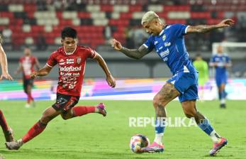 In Picture: Gol Gustavo Moreno di Menit Akhir Selamatkan Persib dari Kekalahan