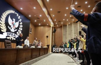 Pimpinan DPR Temui Perwakilan Mahasiswa BEM SI