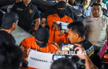 In Picture: Polisi Militer AL Gelar Rekonstruksi Kasus Penembakan Bos Rental Mobil