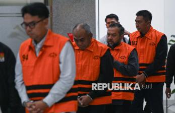 KPK Tahan Lima Tersangka Kasus Dugaan Korupsi Pengadaan Iklan Bank BJB