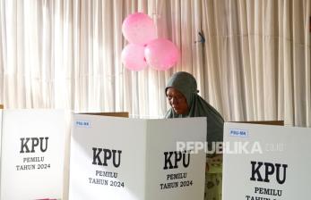 In Picture: Pencoblosan Ulang Pemilu untuk DPRD di Gorontalo