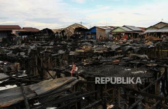 In Picture: Puluhan Rumah di Palangka Raya Hangus Terbakar, Kerugian Ditaksir Mencapai Rp 1 Miliar