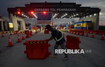 Arus Mudik Nataru Usai, Jalur Tol Fungsional Klaten-Prambanan Ditutup Kembali