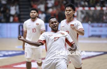 Momen Timnas Futsal Indonesia Bantai Australia 3-1