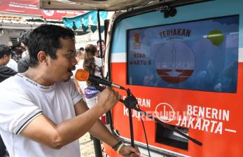 In Picture: Begini Penampakan Mobil Curhat untuk Warga Jakarta Ala Ridwan Kamil 