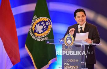 Buka Kongres Biasa PSSI, Erick Thohir tak Mau Berpuas Diri, Komitmen Bangun Timnas Semua Level