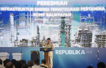 Presiden Prabowo Resmikan Proyek RDMP di Refinery Unit V Balikpapan