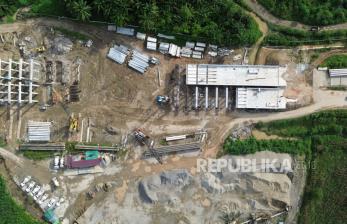 Progres Pembangunan Jalan Tol Padang-Sicincin