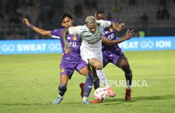 In Picture: Persib Bandung Berjaya di Kandang Persik Kediri