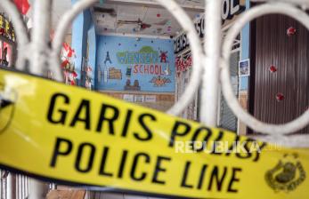 Tempat Daycare Wensen School Indonesia Disegel Polisi