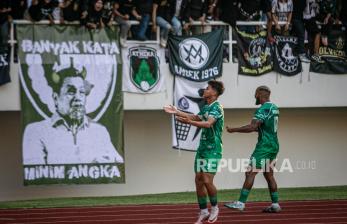 In Picture: Hokky Caraka Cetak 2 Gol, PSS Sleman Tundukkan Arema FC