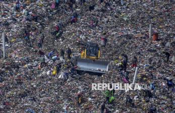 In Picture: Zona Perluasan TPA Sarimukti Mulai Beroperasi