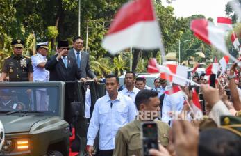 Sertijab Menteri Pertahanan, Prabowo Limpahkan Jabatan ke Sjafrie