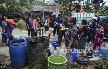 Muhammadiyah Distribusikan Air Bersih di Ciamis
