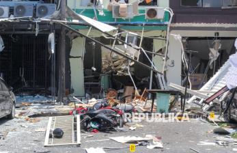 Begini Penampakan Lokasi Ledakan di Pakuwon City Surabaya