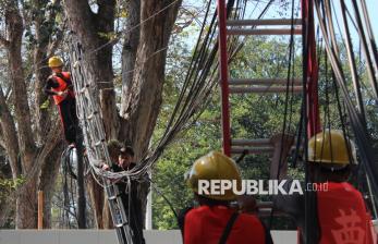 Kabel Semrawut di Kota Bandung Mulai Ditata, Target 85 Ruas Jalan Selesai Akhir 2026