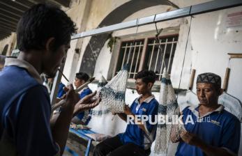 In Picture: Membangun Keterampilan di Balik Jeruji