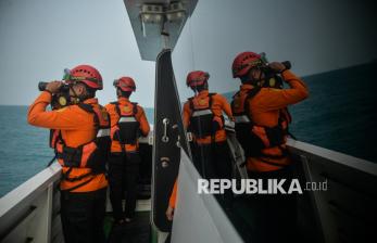 Basarnas Perluas Operasi Pencarian Kapal Rombongan Jurnalis yang Hilang Kontak