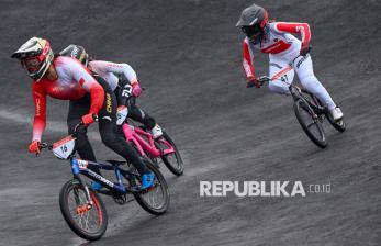 Aksi Jasmine Azzahra Sumbang Perunggu dari BMX Asian Games 2026