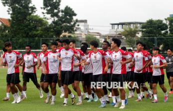 In Picture: Persiapan Timnas Indonesia U-20 Jelang Laga Lawan India