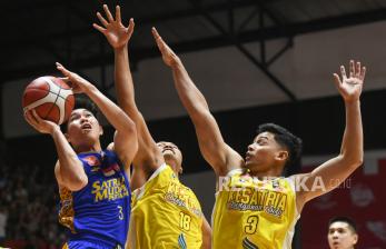 In Picture: Penyisihan IBL All Indonesian : Satria Muda Kalahkan Ksatria Bengawan Solo 