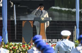 Presiden Prabowo Pimpin Upacara Peringatan Hari Kesaktian Pancasila di Lubang Buaya