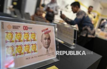 In Picture: Filatelis Wajib Punya, Ini Penampakan Prangko Bergambar Pendiri Bangsa yang Baru Dirilis