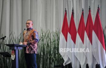 Ketua KPU Hasyim Asyari.