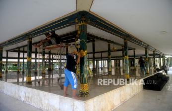 In Picture: Renovasi Pendopo Agung Royal Ambarukmo, Yogyakarta