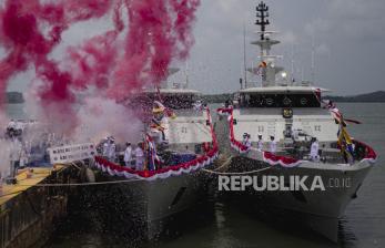 In Picture: Peresmian Kapal Patroli Cepat KRI Butana-878 dan KRI Selar-879